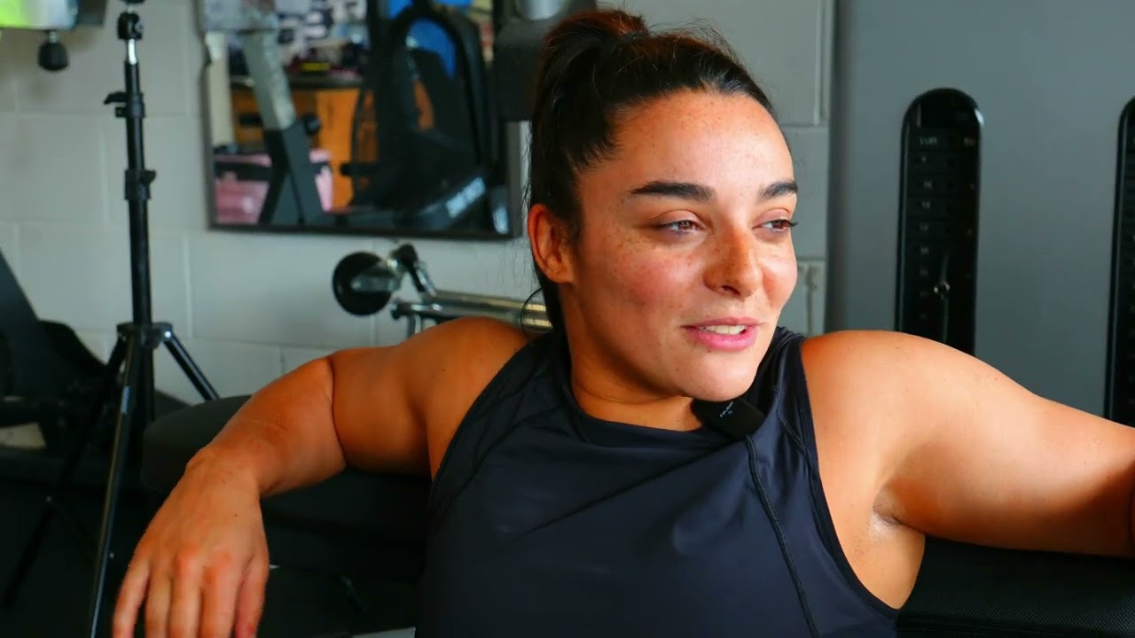 Deonna Purrazzo Experiences What Sweat Equity Fit Is Like | Cezar Bononi