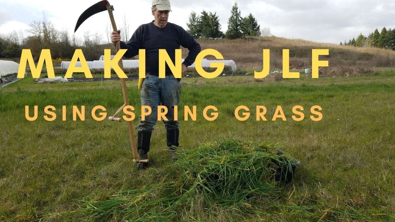 Изготовление жидкого удобрения (ЖУ) из весенней травы