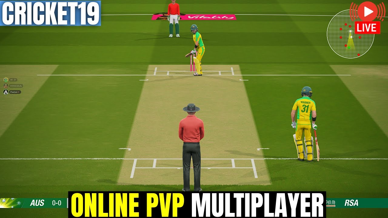 🔥Cricket19 Online PVP Multiplayer Gameplay LIVE with a Friand