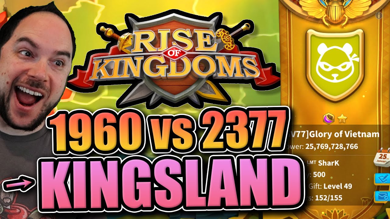 Kingsland Opens [2377 vs 1960] Orleans KvK Rise of Kingdoms