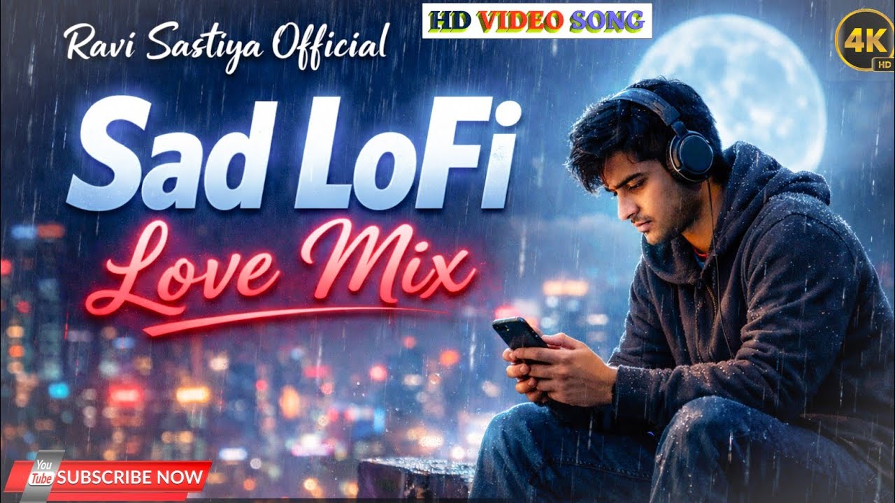 💔  Sad LoFi Love Mashup | Heartbreak + Healing Songs | Alone Night Vibes | Hindi LoFi Mix
