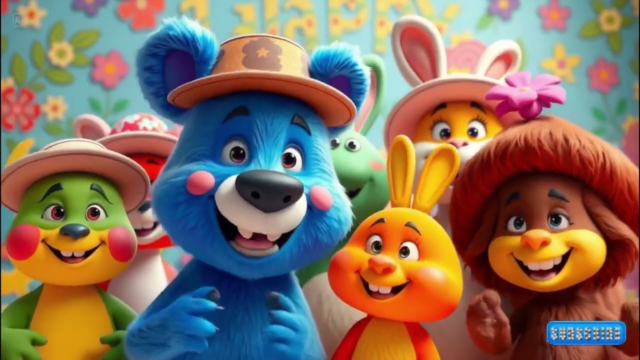 Kompilasi Lagu Anak ada kodok, Bangun Tidur & bintang kecil – Lagu Anak Ceria  | Beruang Biru