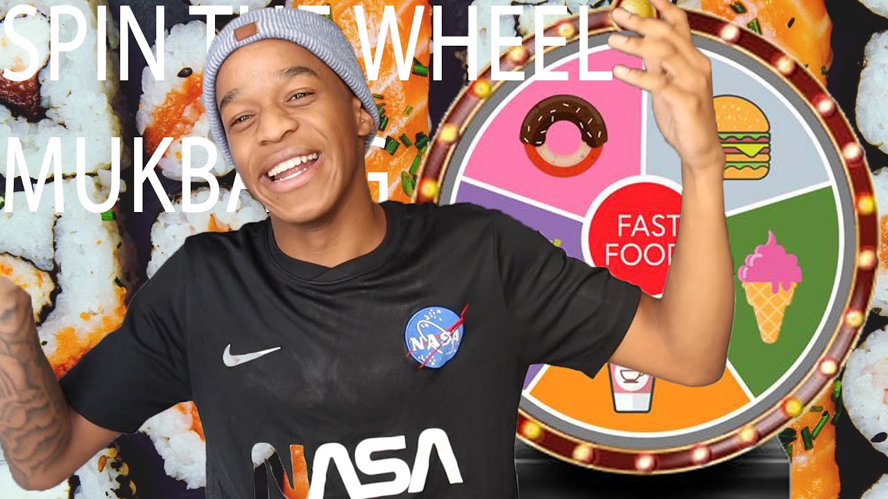 SPIN THE WHEEL MUKBANG - VLOG