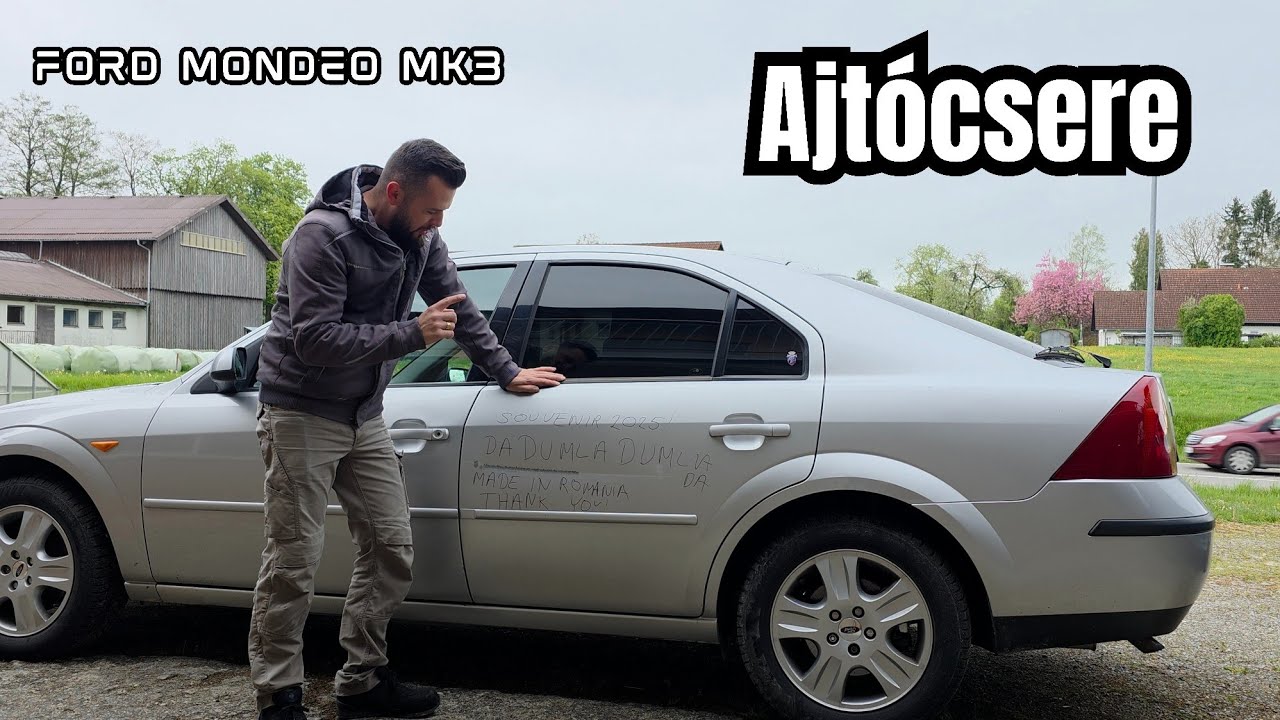 FORD MONDEO MK3 Ajtócsere. [ #13 #video ]