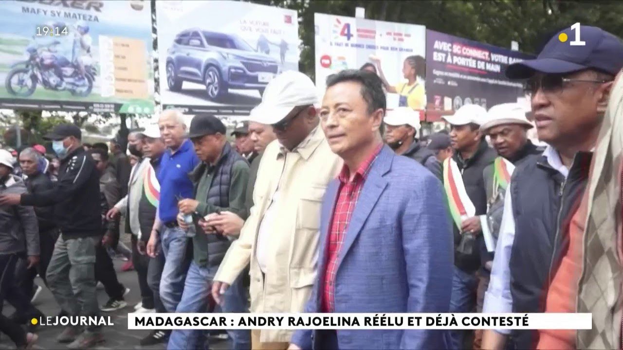 Madagascar : Andry Rajoelina réélu président au premier tour