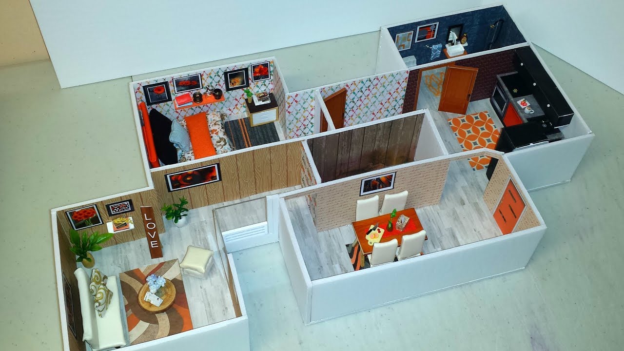 DIY | THE ORANGE DOLLHOUSE |