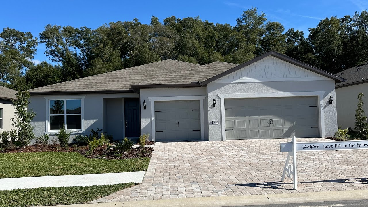 Del Webb Stone Creek, Ocala, FL - Stardom Quick Move In - Lot 143 Solaire 1