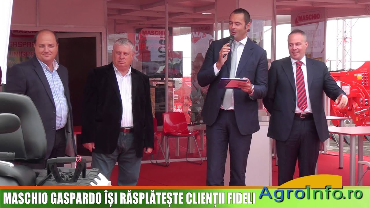 Maschio Gaspardo isi rasplateste clientii fideli