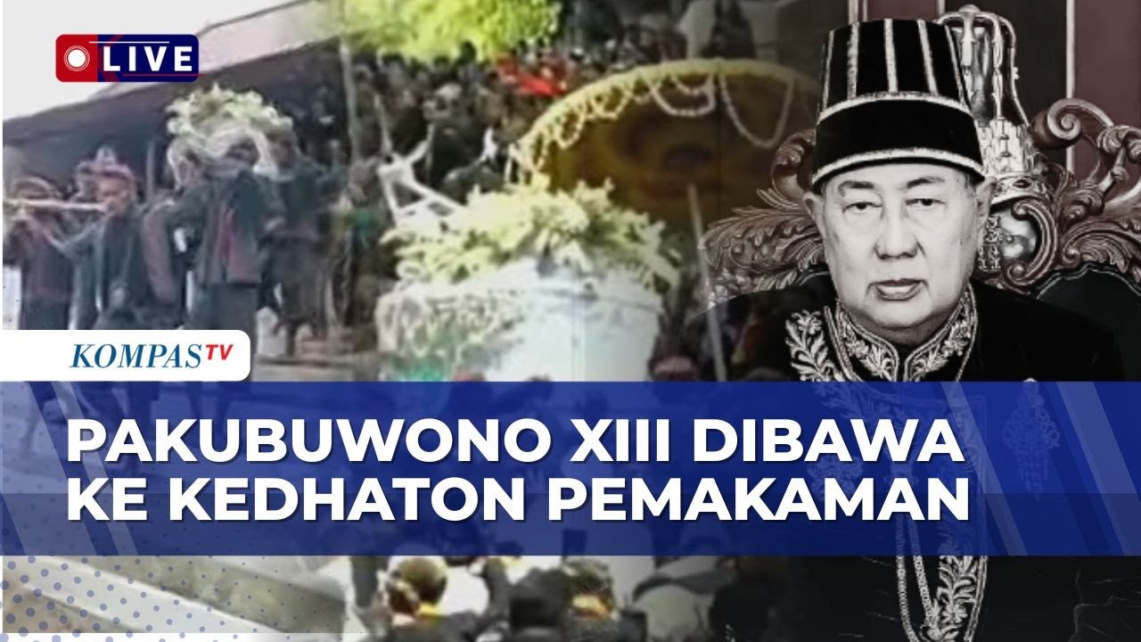 Prosesi Jenazah Pakubuwono XIII Dibawa ke Kedhaton Pemakaman Imogiri, Rombongan Naiki 400 Tangga