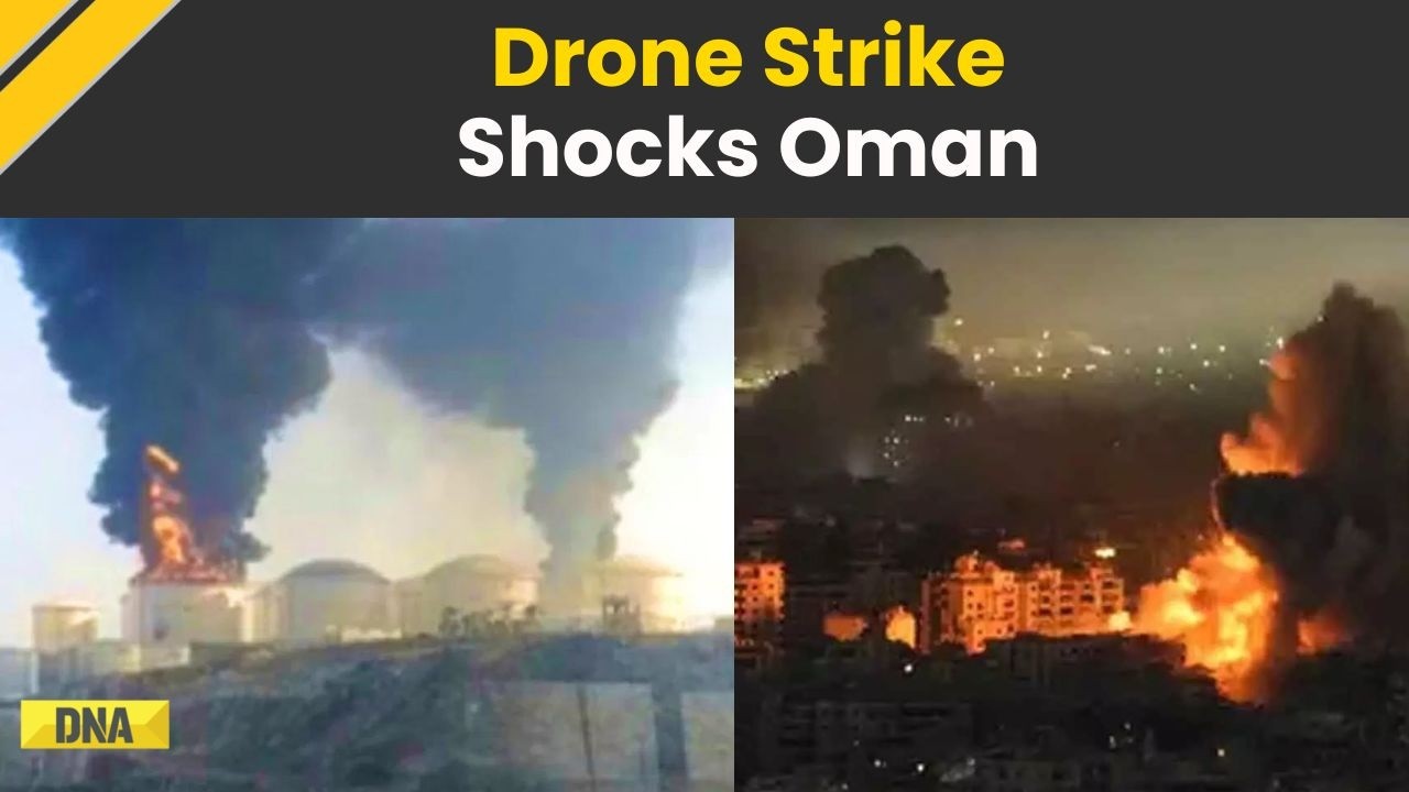 US Iran War: Drone Attack Rocks Oman Oil Terminal | Crude Loading Suspended | World News