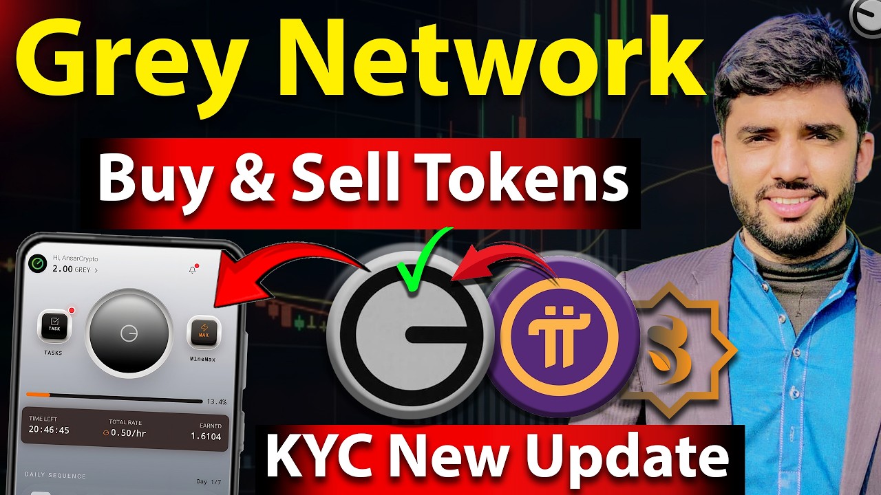 Grey Network New Mining App 2026 | P2P Starting Soon | KYC Update | Complete Guide to Grey Networ...