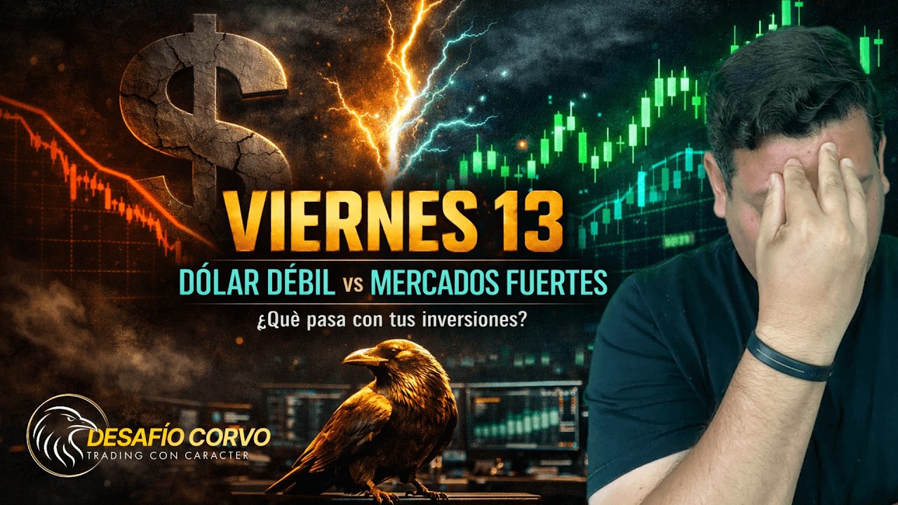 Premercado con Car&aacute;cter | Viernes 13: D&oacute;lar D&eacute;bil vs Mercados Fuertes &iquest;Qu&eacute; Pasa con tus Inversiones?