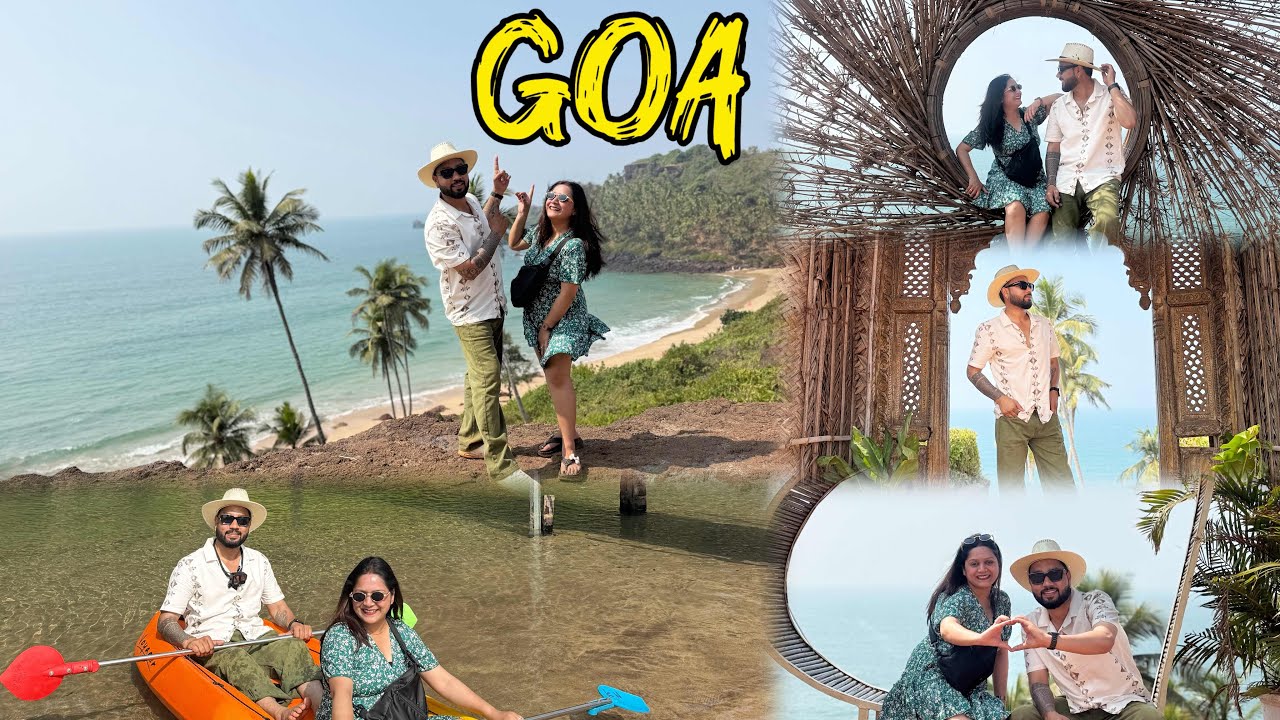 Most Beautiful Beach 🏖️ & Photogenic Place 📸 In GOA 🌴 | DAY 2 in GOA 🌴😍 |