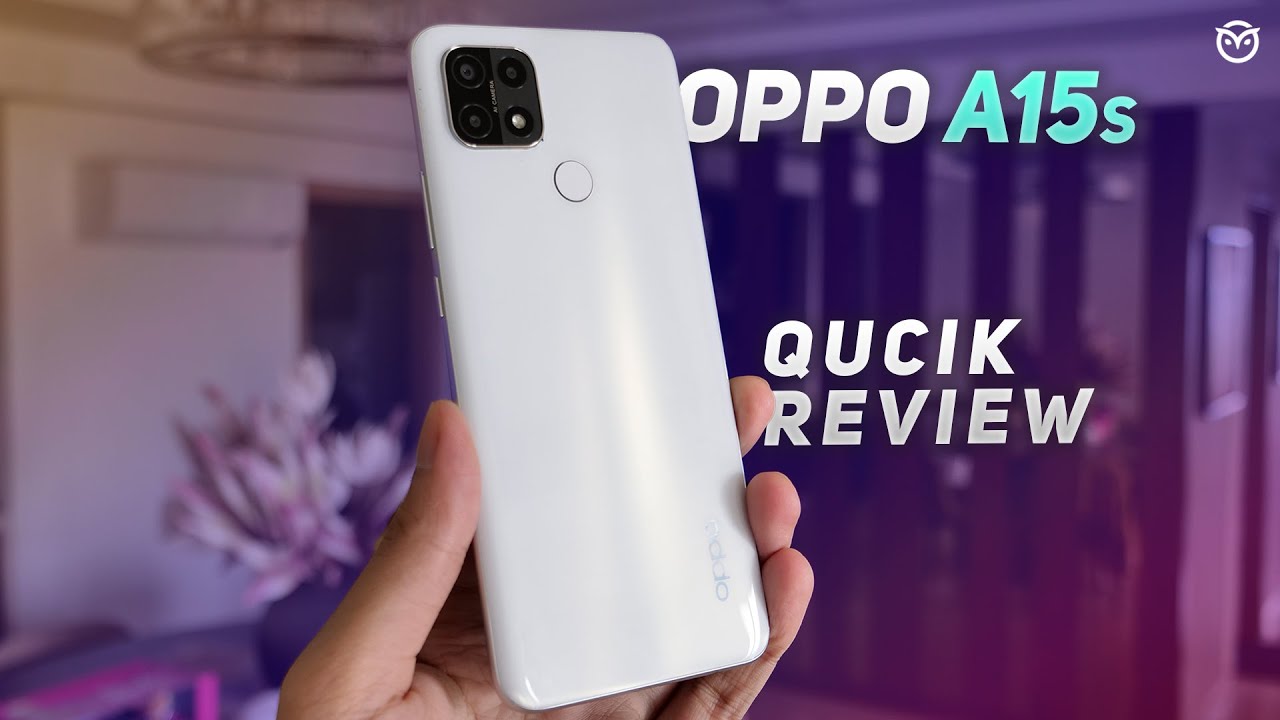 OPPO A15s Unboxing, Quick Review | Camera Test | Speed Test | A15s vs A15 Explained [Hindi]