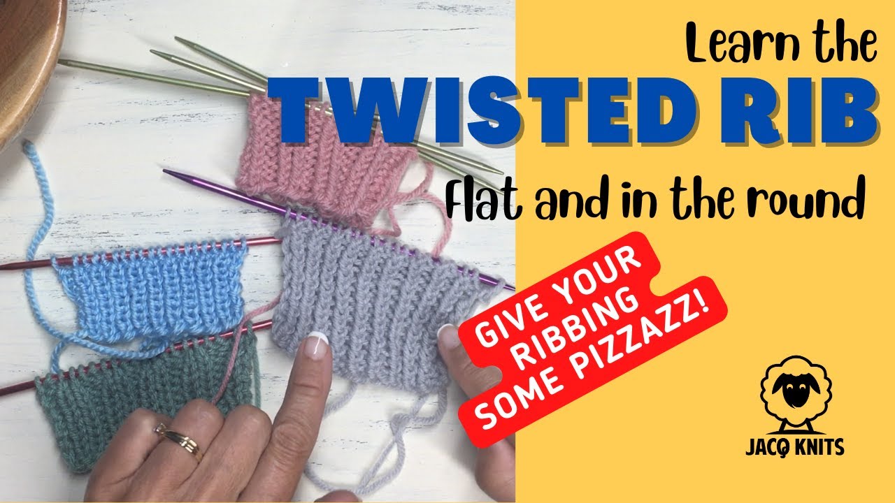 Give your ribbing some pizzazz with the Twisted Rib