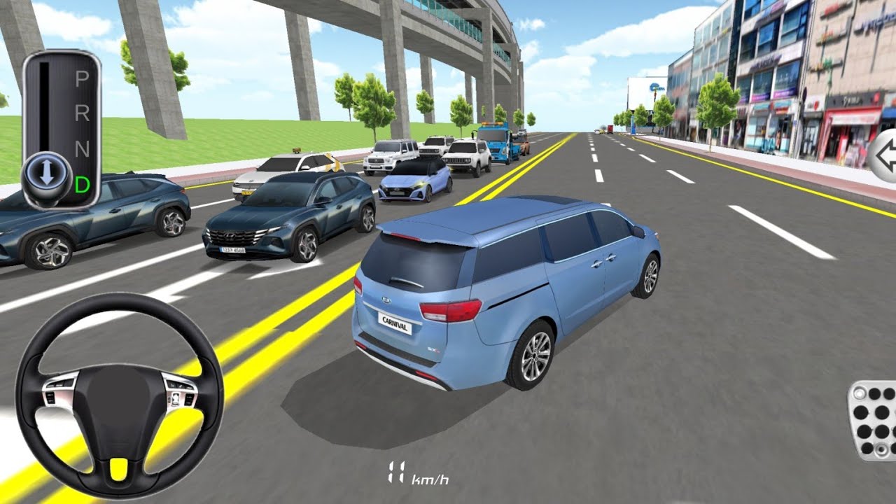 Driving class 3D💥 City Driving New Car For And Parking And Washing Huper Game Play Video 