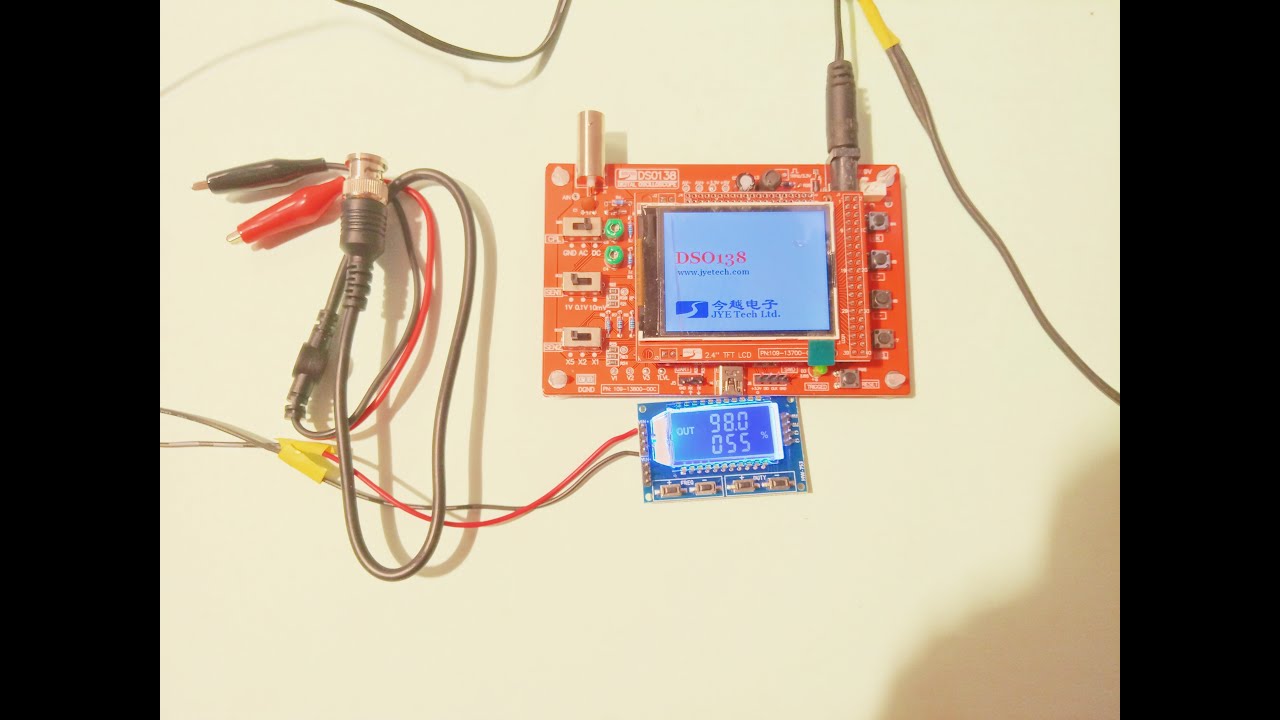 #22 DIY OSCILLOSCOPE DSO138  New Version