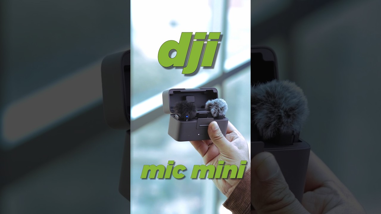 Dji Mic Mini - Easy Audio Solution For Content Creation #atc #dji #djimicmini #audio