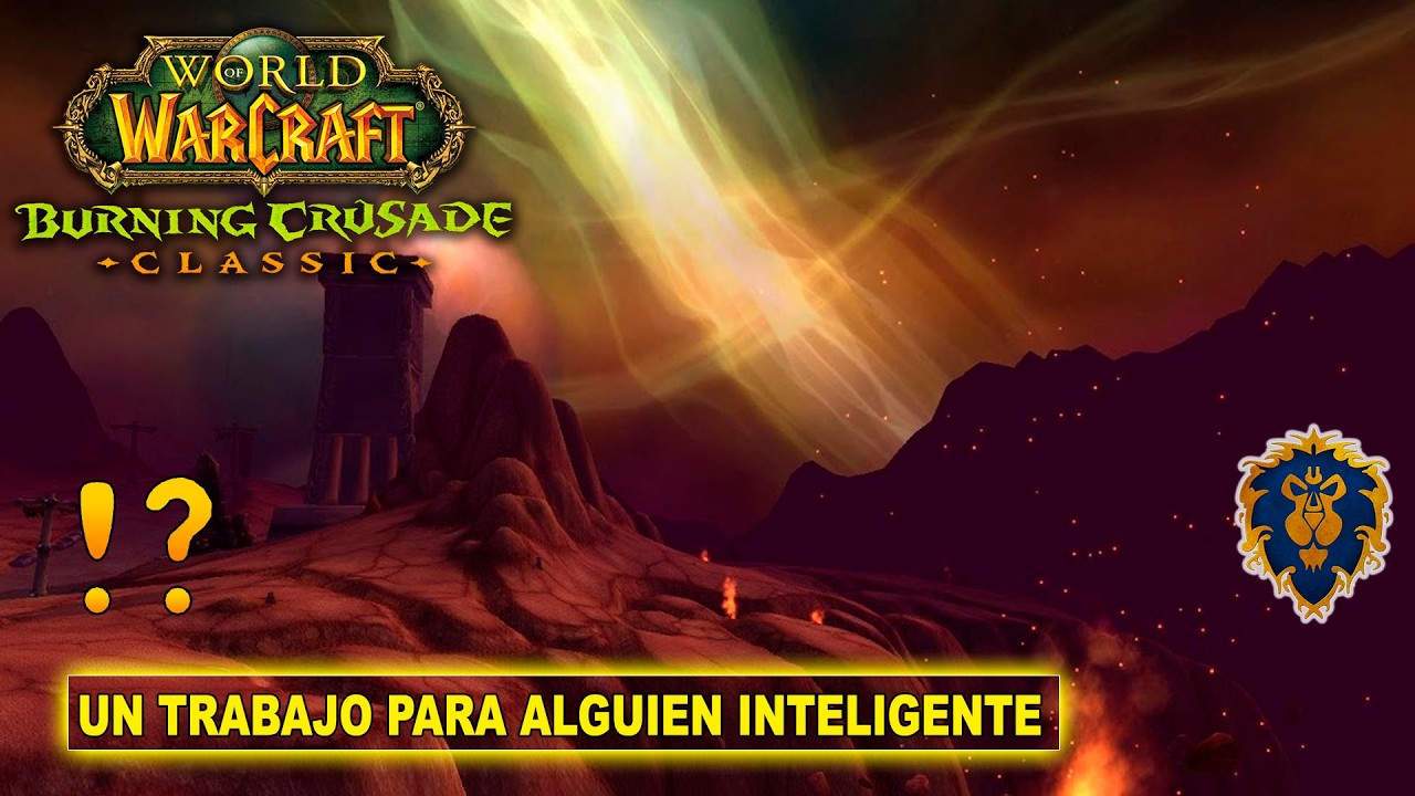 Un trabajo para alguien inteligente - WoW The Burning Crusade Classic Misión