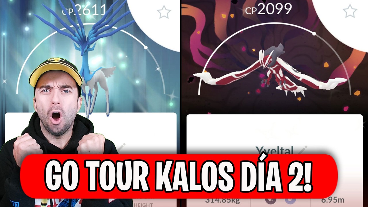 GO TOUR KALOS DÍA 2 EN POKÉMON GO! [DAVIDPETIT]