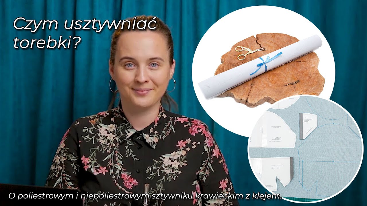 Czym usztywniać torebki?Poliestrowy i niepoliestrowy sztywnik krawiecki z klejem w szyciu torebek.