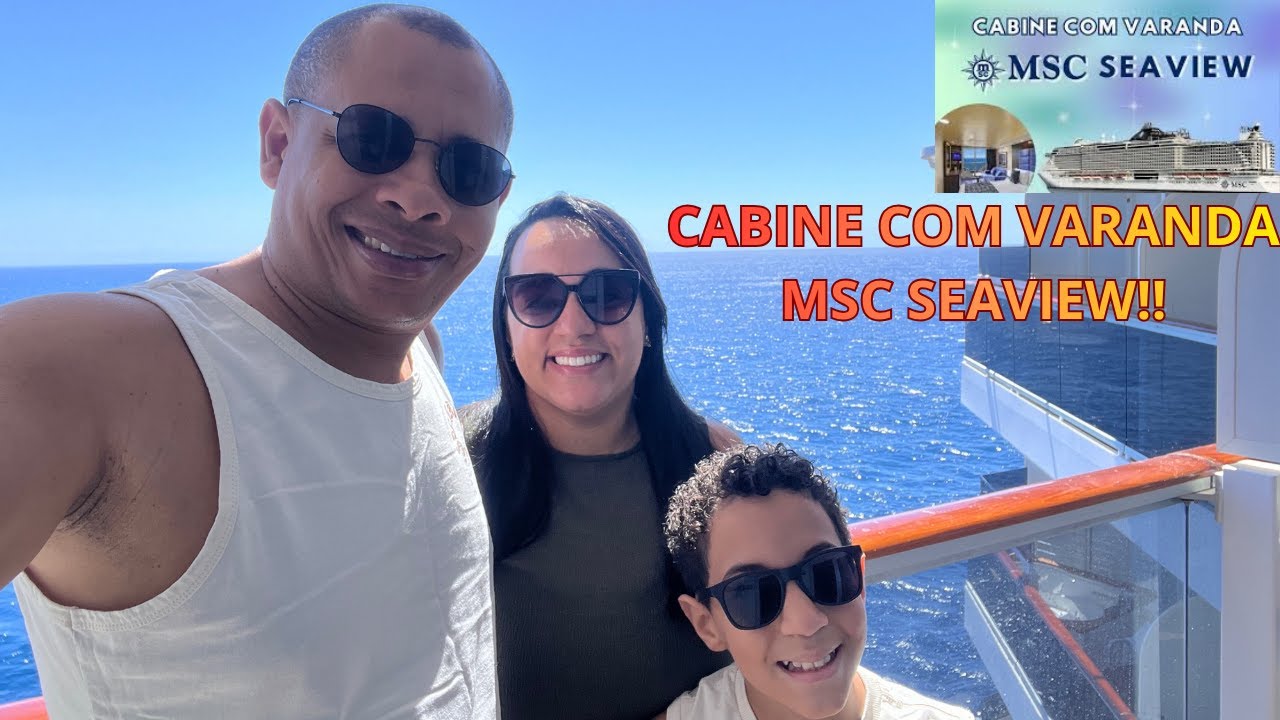 Nossa cabine com varanda no navio MSC Seaview #msc #mscseaview #cruzeiros