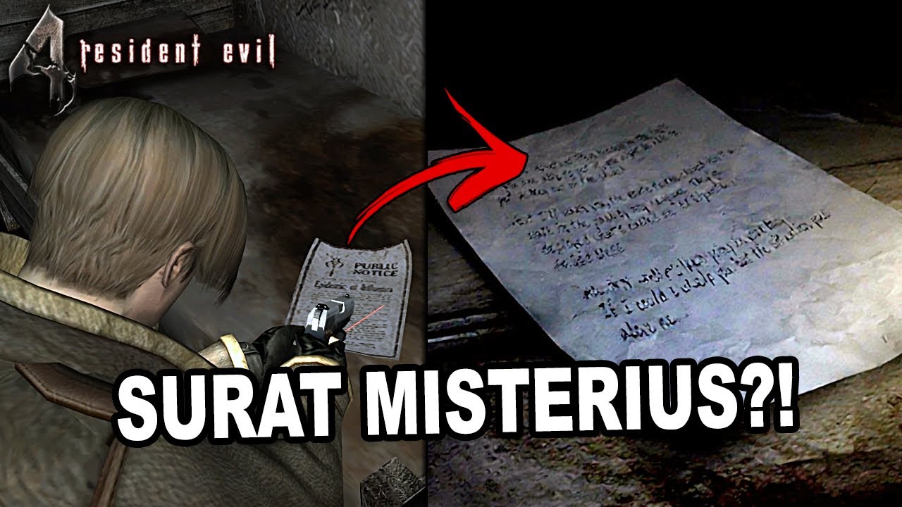 Membongkar Misteri Surat Anonim di Resident Evil 4 Yang Gak Pernah Dibahas!!