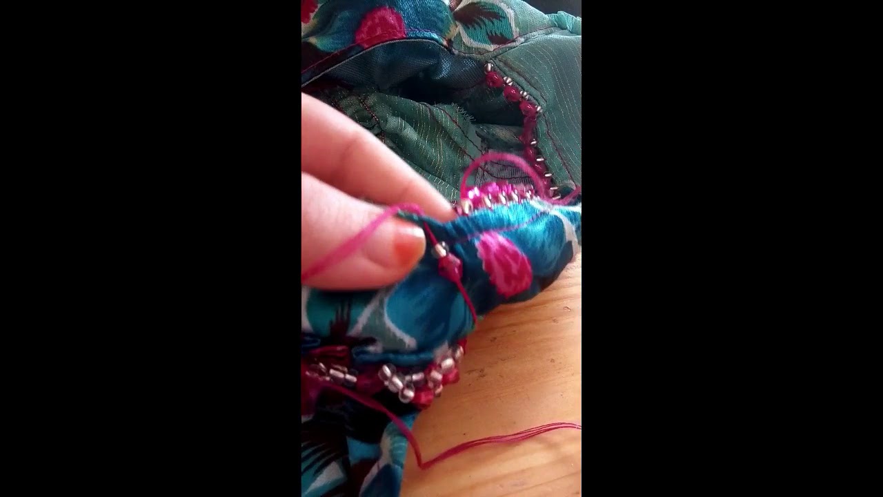 طريقة عمل عقاش الرقبة لجبة النايلي اللباس التقليدي لأولاد نايل الجلفة