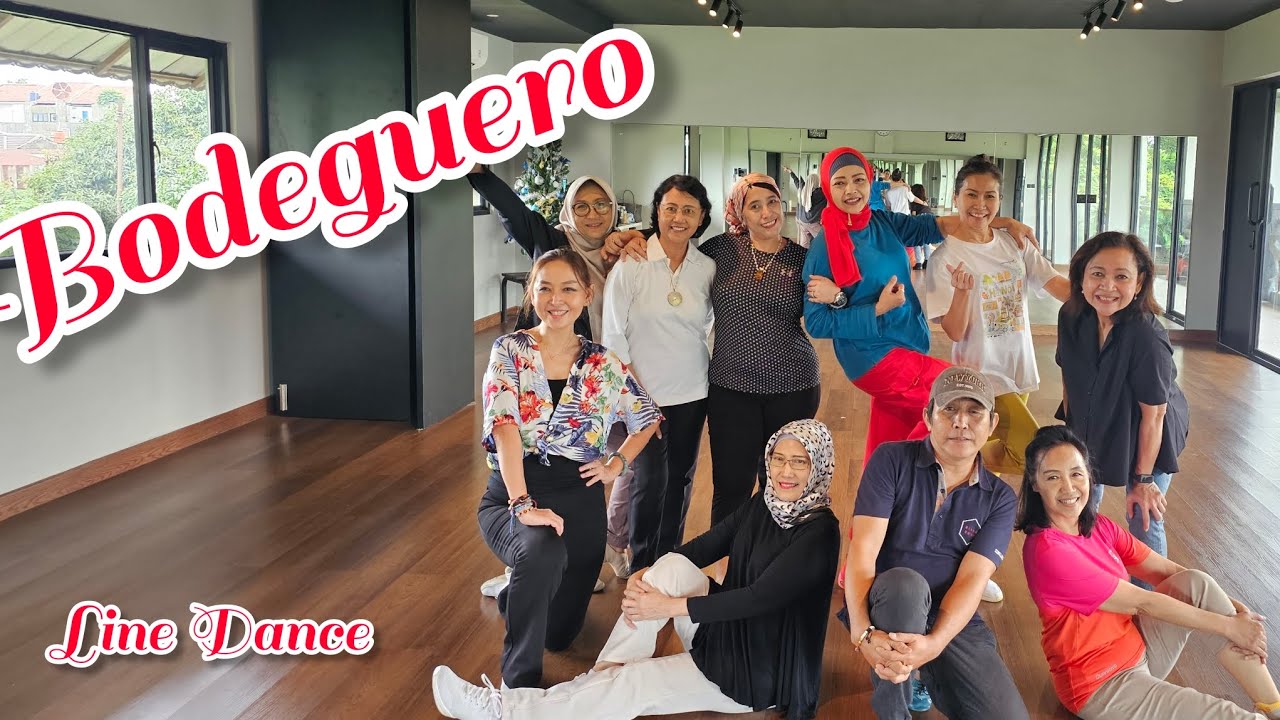 Bodeguero || Line Dance || Beginner || Choreo : Jun Andrizal (INA)& Nunik Susanto(INA)- January 2025