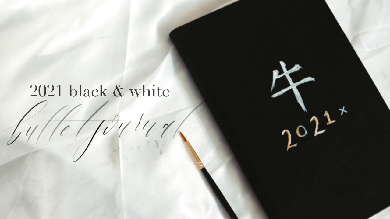 my minimalist aesthetic 2021 bullet journal setup