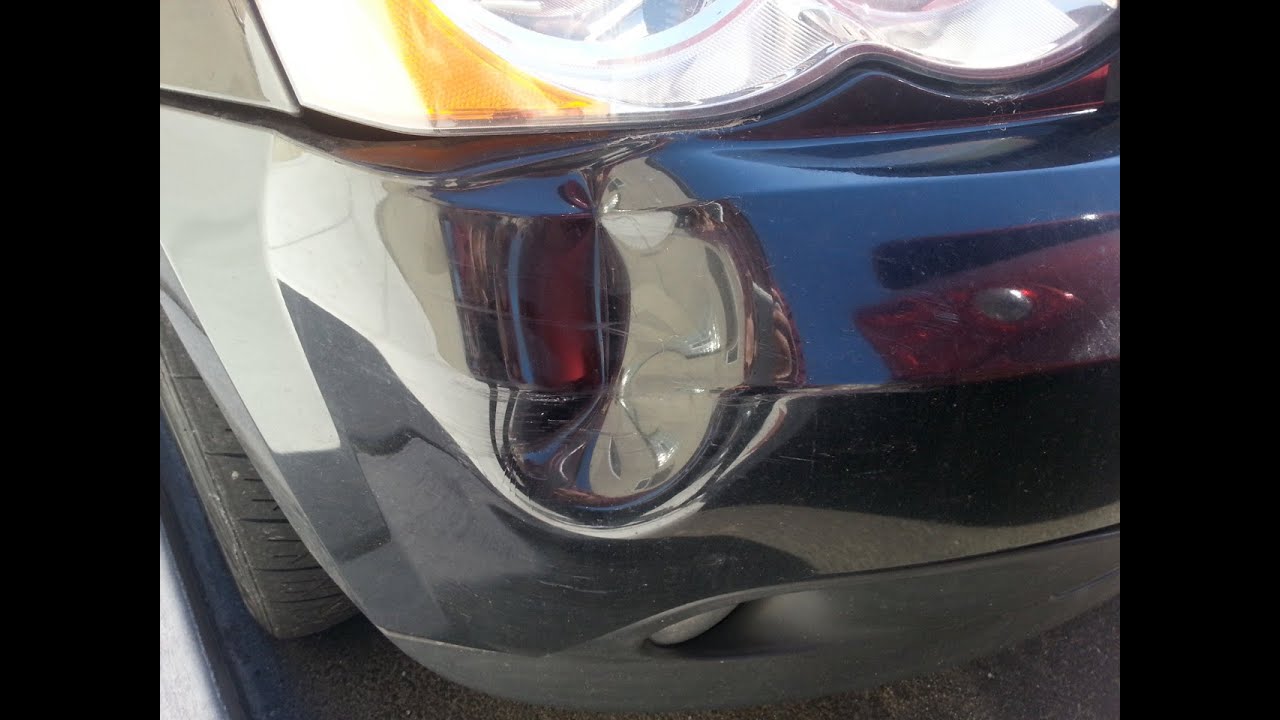 How To Repair A Plastic Bumper - Fix Bumper Cover w/ A Hairdryer