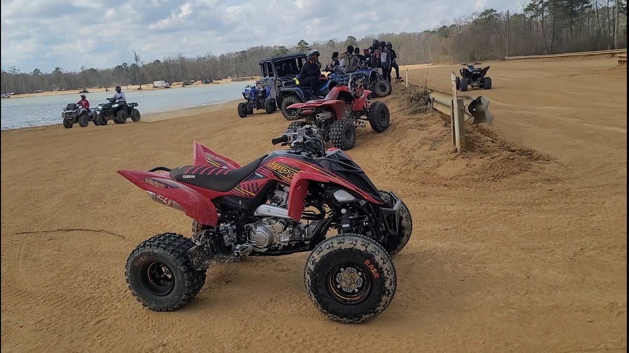 First Time at Busco Beach! Raptor 700 Takeover!🔥