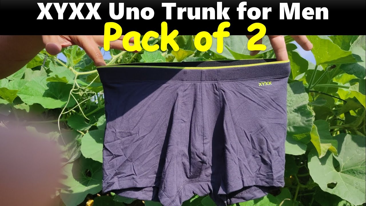 XYXX Pack of 2 Uno Intellisoft Micro Modal Solid Men Trunk #unboxing