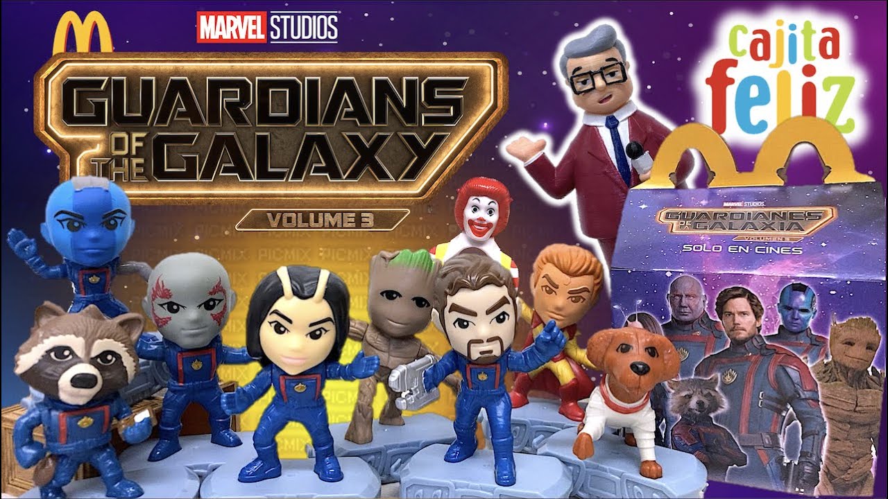 Cajita Feliz - Guardianes de la Galaxia Volumen 3 | McDonalds Colección Mayo (2023) - TOY SHOTS