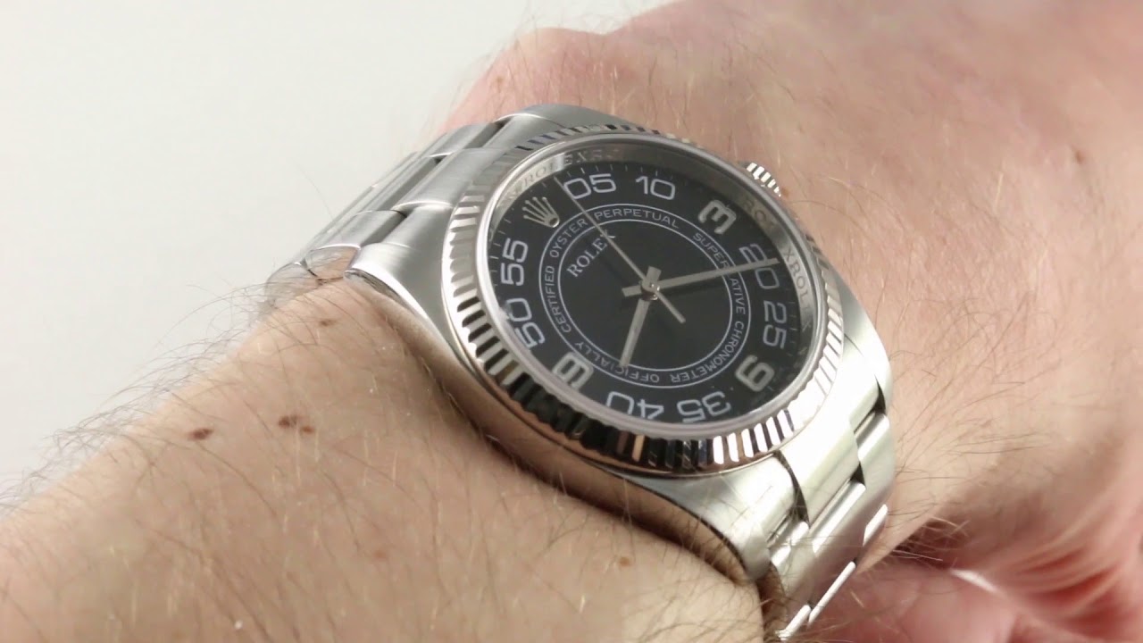 Rolex Oyster Perpetual 116034 Luxury Watch Review