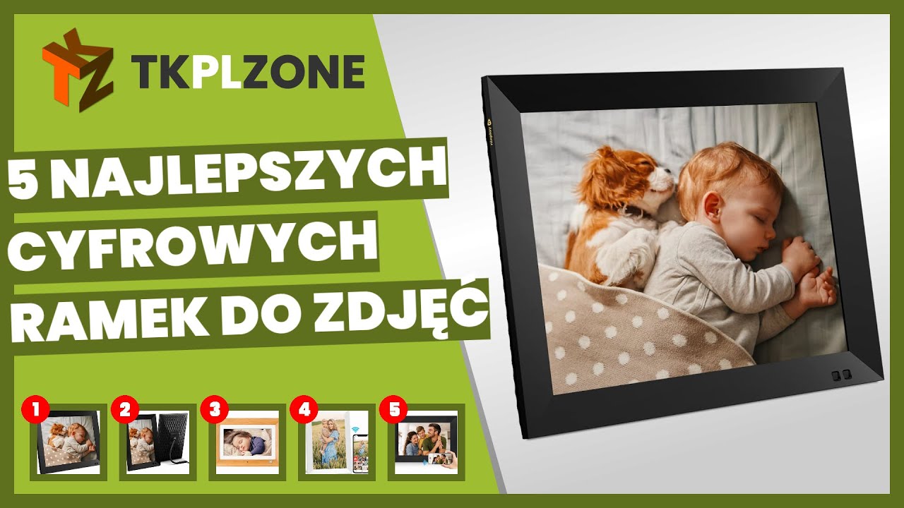 5 najlepszych cyfrowych ramek do zdjęć