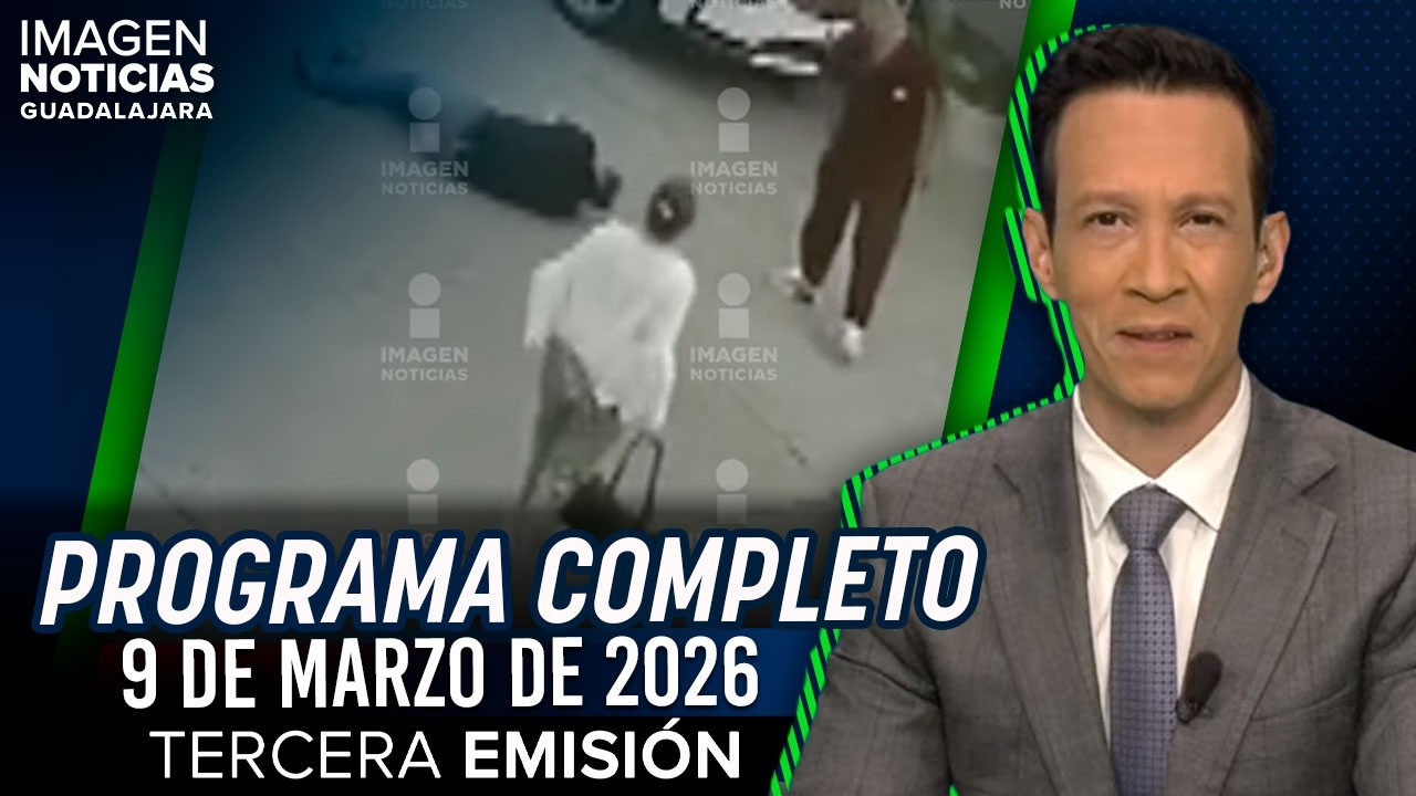 Imagen Noticias GDL con Ricardo Camarena | Programa completo 9 de marzo 2026