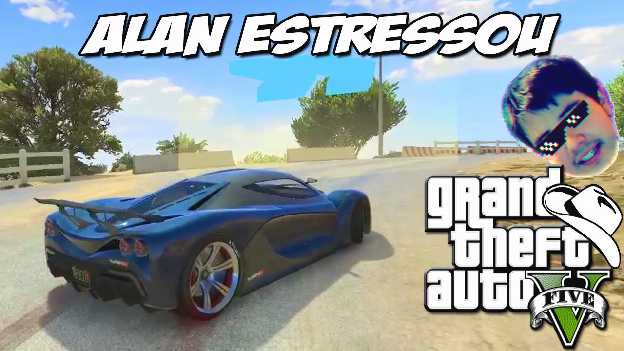 GTA 5 Online (PS4) - Corrida do AROMÍNIO e o Alan Estressou !