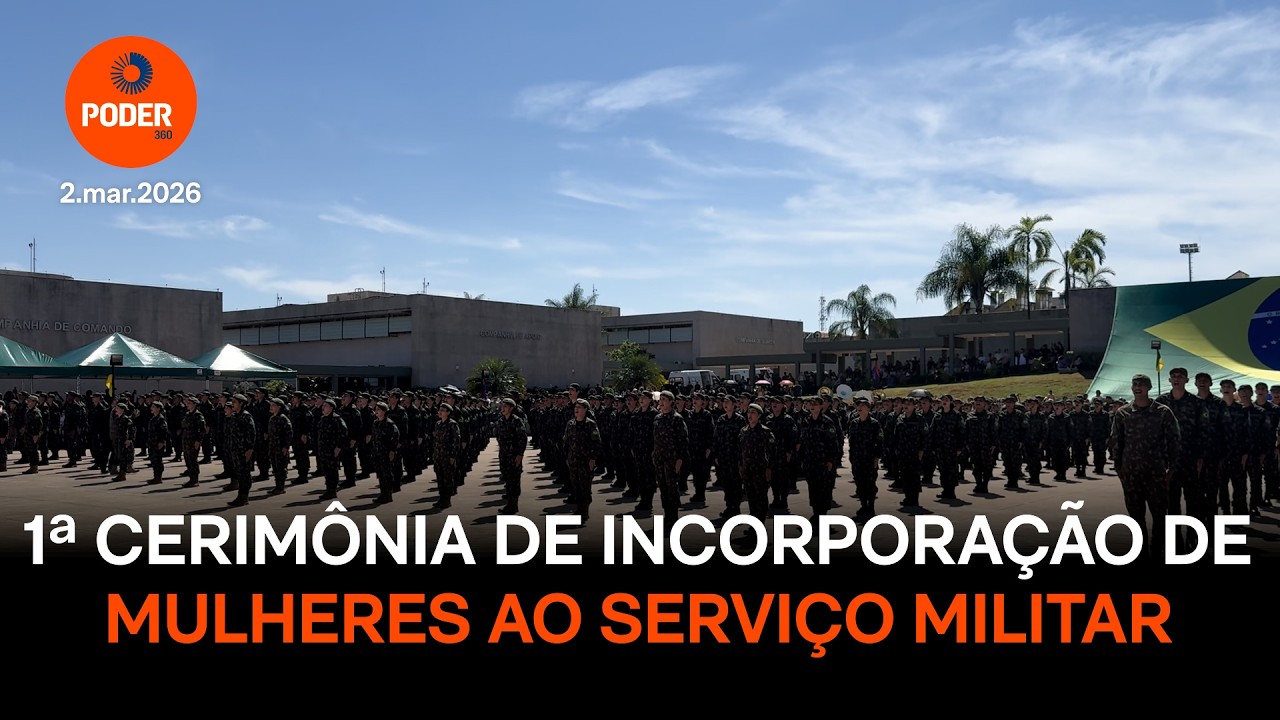 Veja imagens da 1ª cerimônia de incorporação de mulheres ao serviço militar