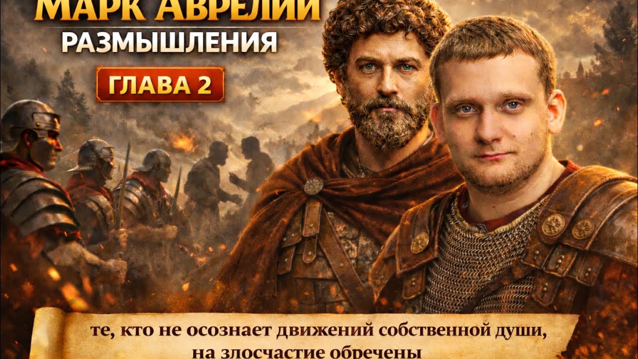 Почему люди несчастны? Марк Аврелий объяснил это 2000 лет назад | Разбор главы 2 «Размышления»