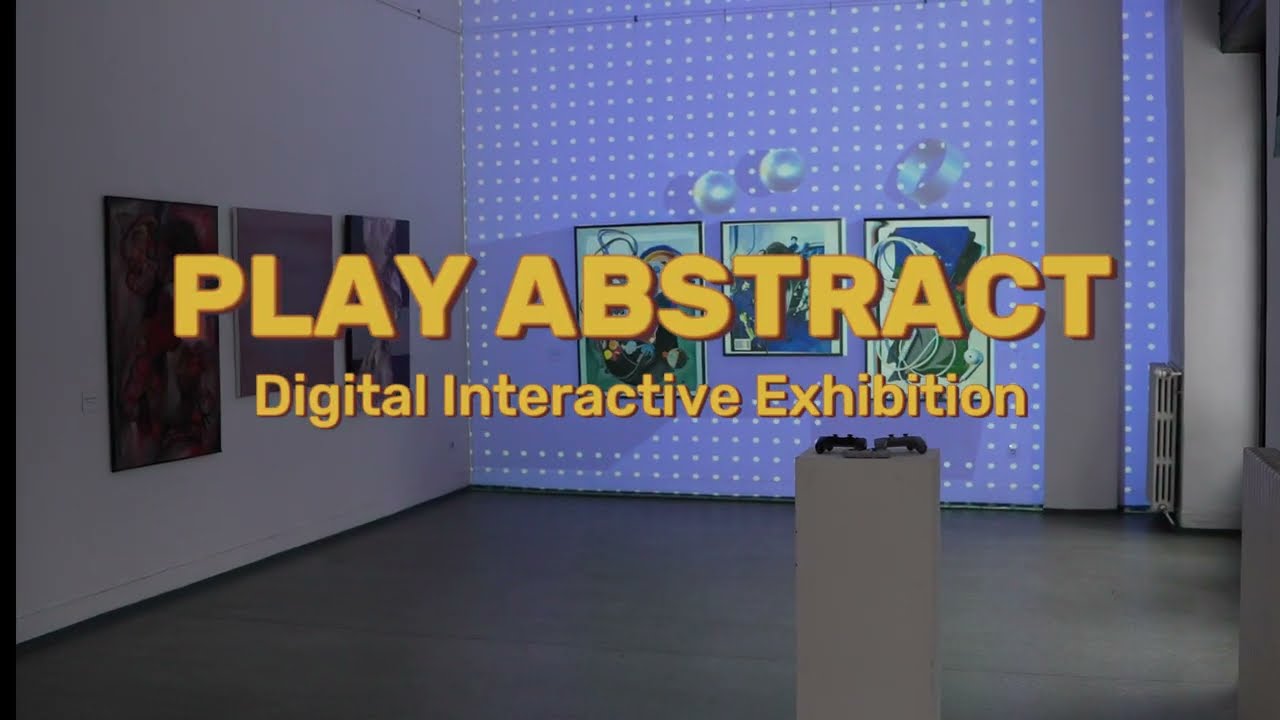Play Abstract – Interactive Projection | Galeria Art Nouveau | CONTACTUS Exhibition
