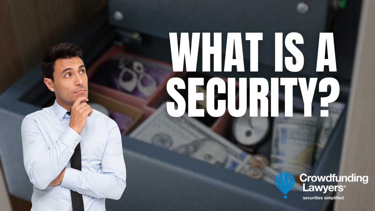 What is a Security? | Real Estate Investing & Securities Simplified