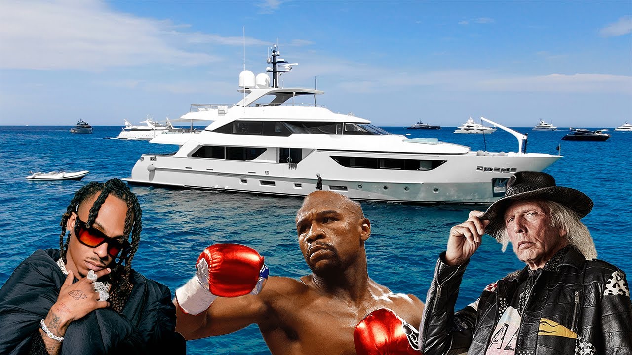 FLOYED MAYWEATHER, RICH THE KID & JAMES GOLDSTEIN day in the life in SAINT TROPEZ | Bain De Mer