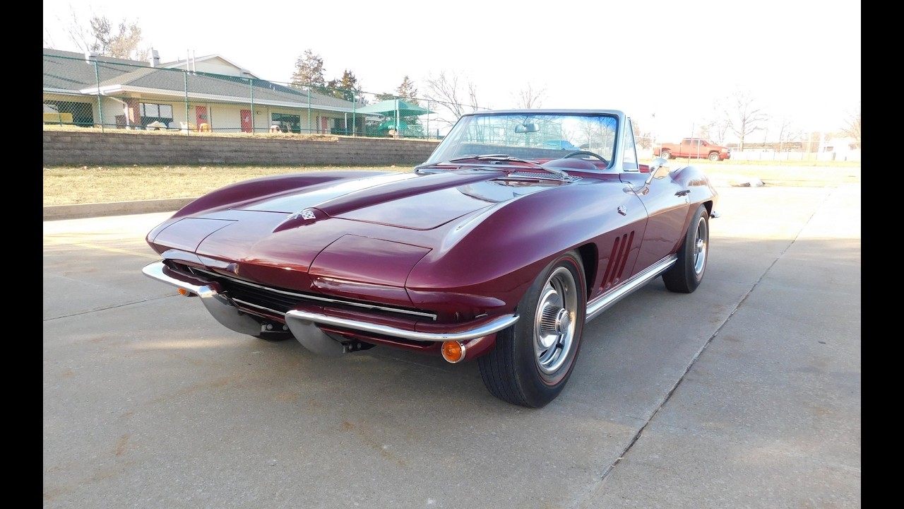 Corvette 327/300 л.с. 1965 года выпуска, кондиционер, оригинальные номера.