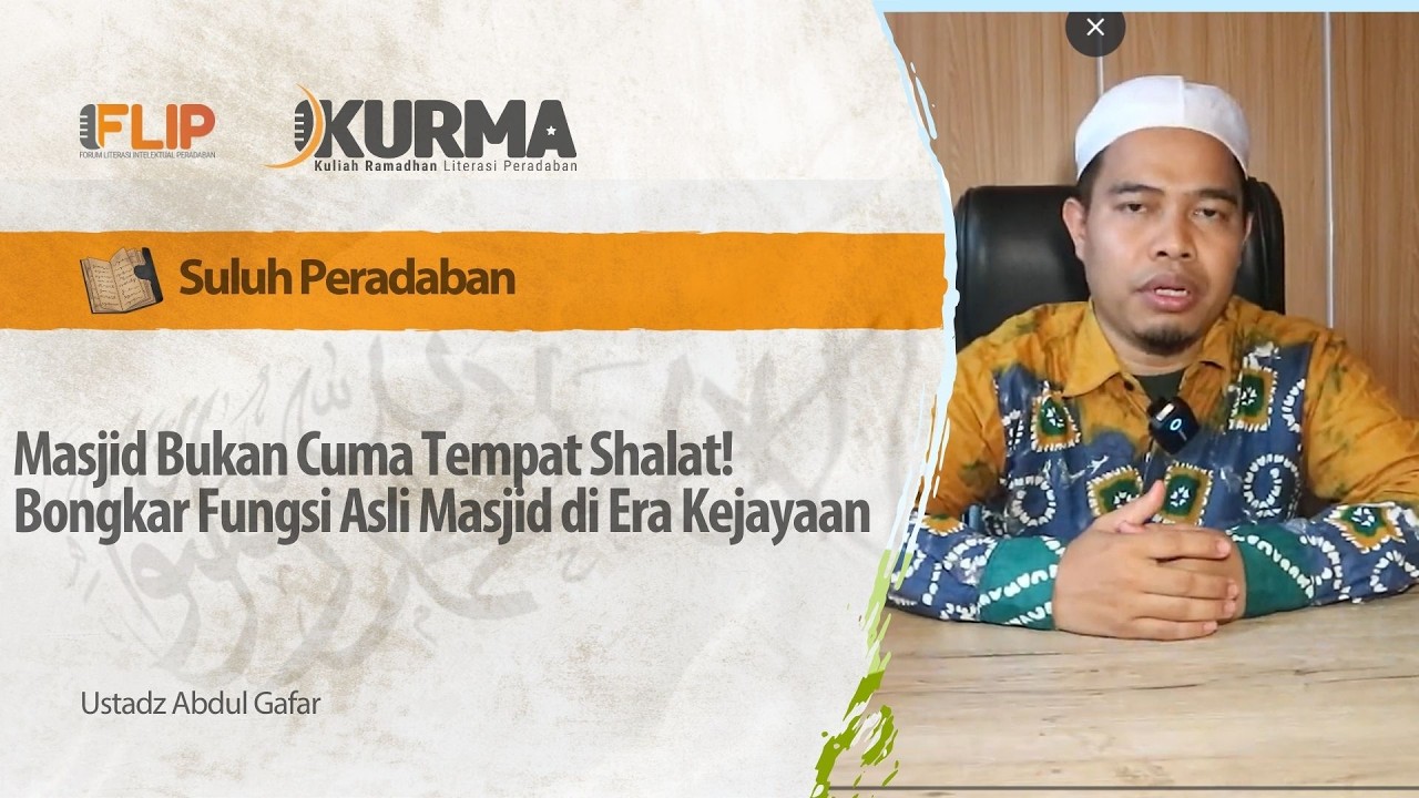 Masjid Bukan Cuma Tempat Shalat! Bongkar Fungsi Asli Masjid di Era Kejayaan