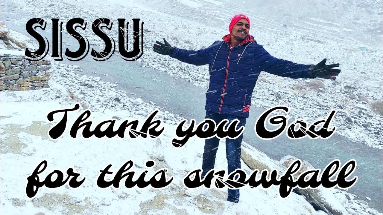 SISSU Live Snowfall | Experiencing My First Snowfall Ever ❄️ | A Magical Moment of Pure Wonder!