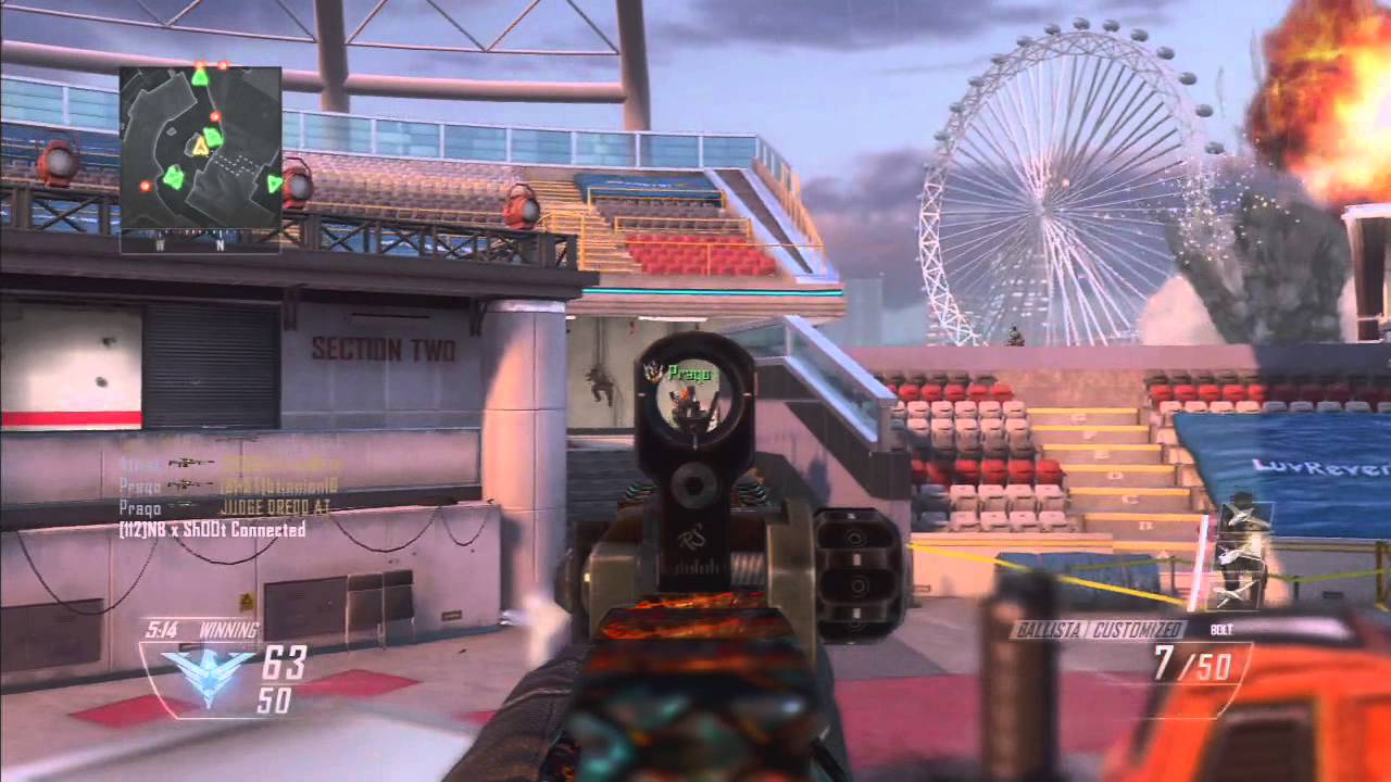 Dragon Ballista Sniping | Black Ops 2 Gameplay [No Commentary]