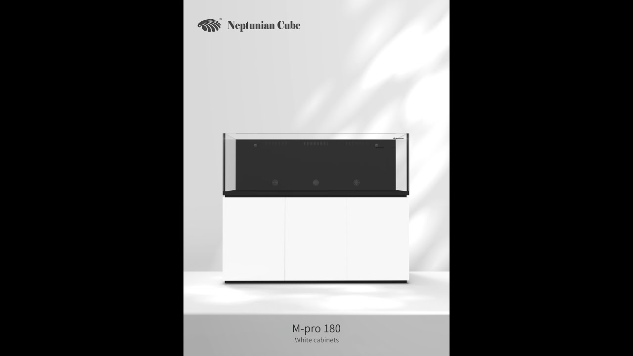 Neptunian Cube M-pro 180 Aquarium Installation Video