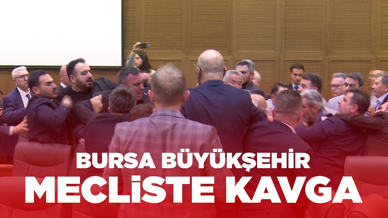 Bursa Büyükşehir Meclisi'nde tansiyon yükseldi #Bursa #Meclis