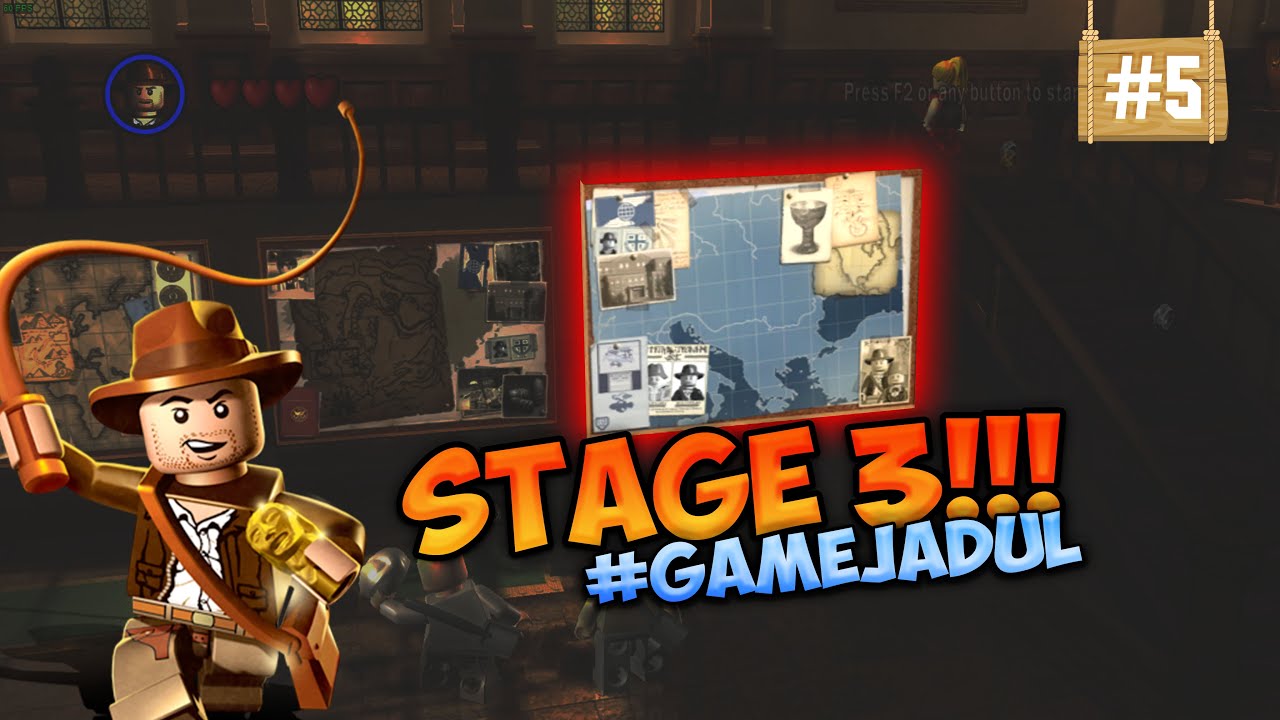 PETA KE 3!! - LEGO INDIANA JONES #5